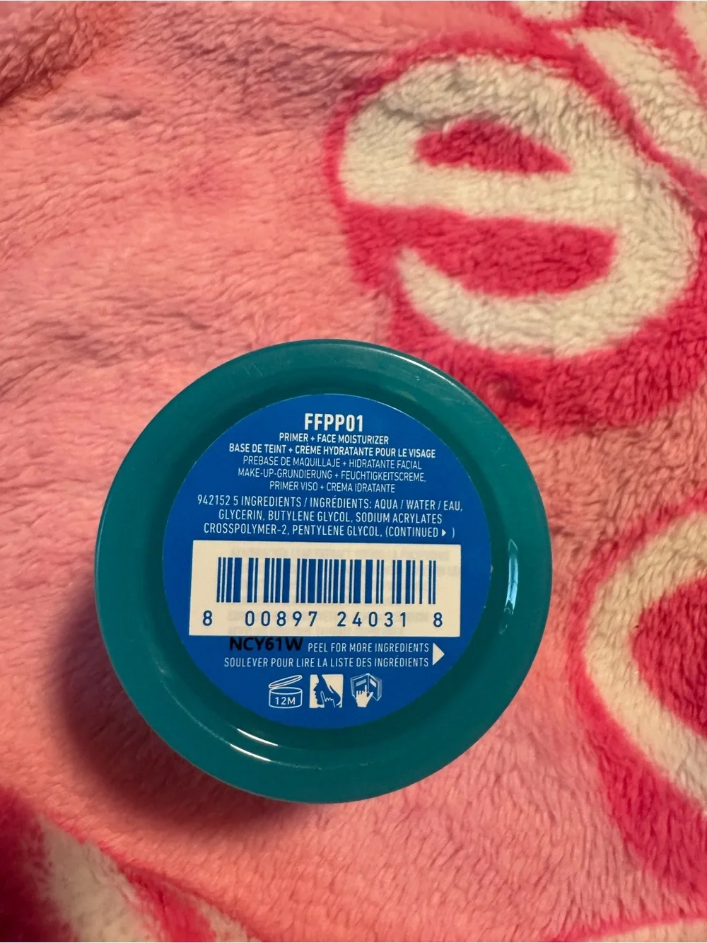 NYX Freezie Cooling Primer & Moisturizer - 1.69 New